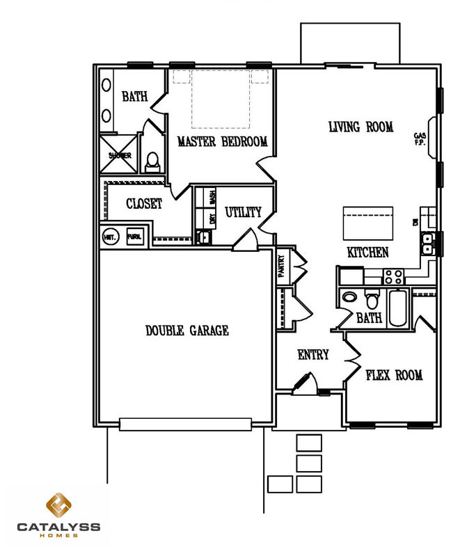 Townhome Ash Floorplan