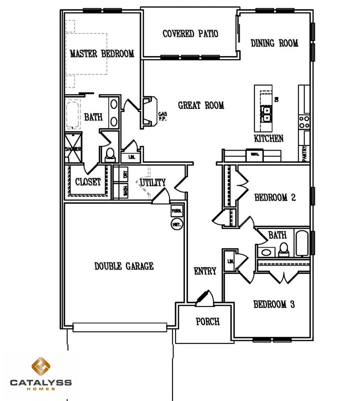 Palm Townhome Floorplan