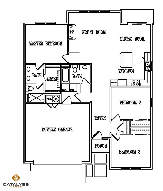 Sedona Townhome Floorplan