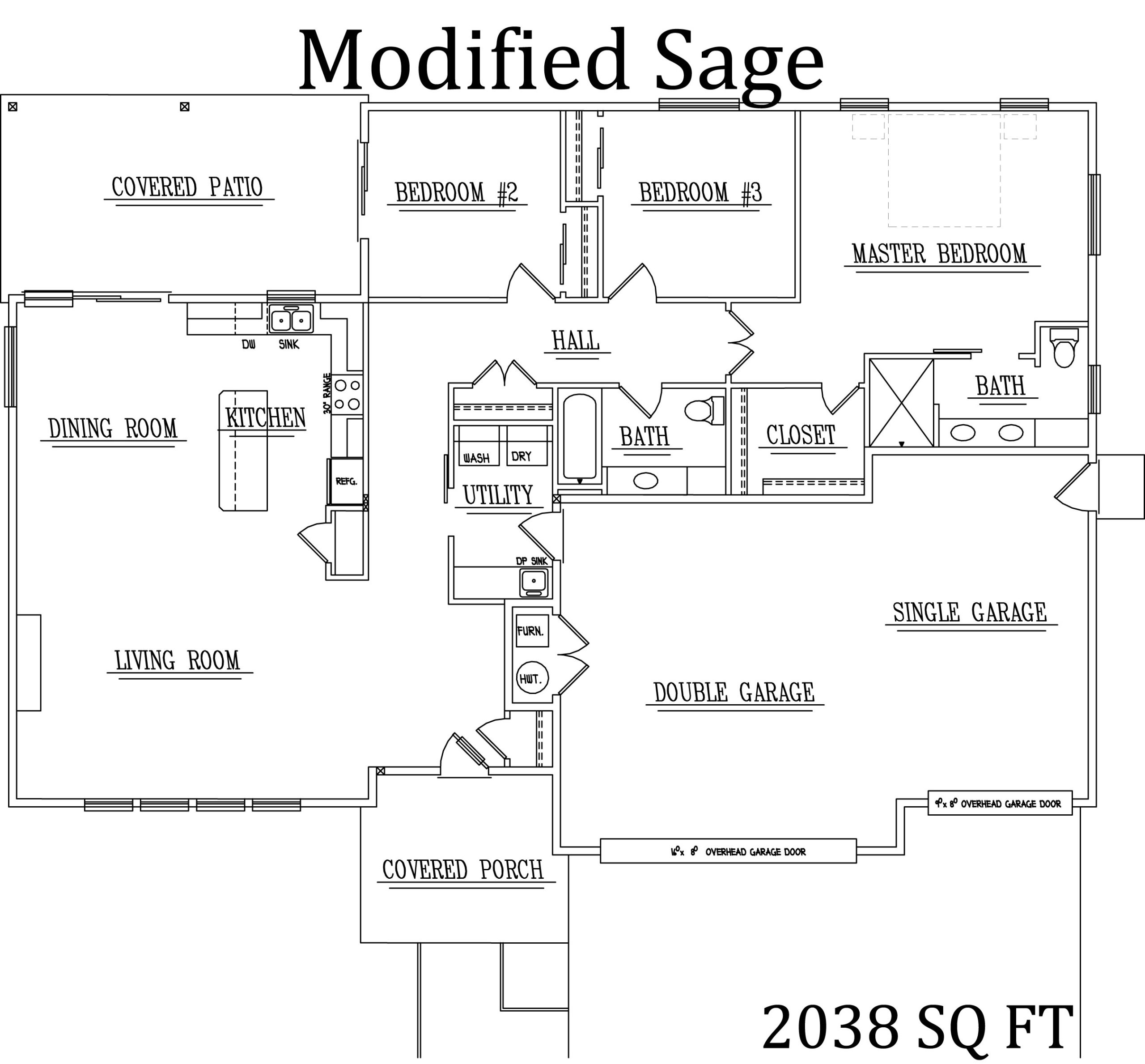 Modified Sage Floorplan